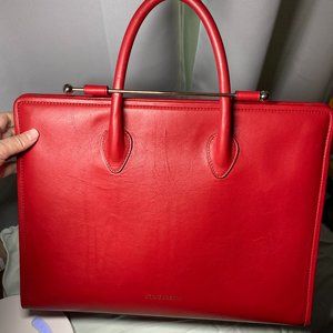 Excellent Used Red Strathberry Tote (no strap)
